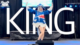 Gawr Gura KING Cosplay Dance Cover Performance 【がうるぐ・ら】【コスプレで踊ってみた】