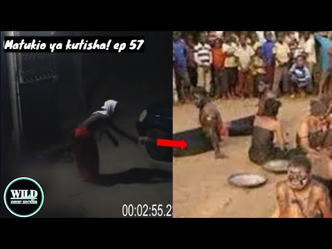 Wachawi Hawa Walinaswa Na Camera Wakiwanga Usiku Wa Manane 