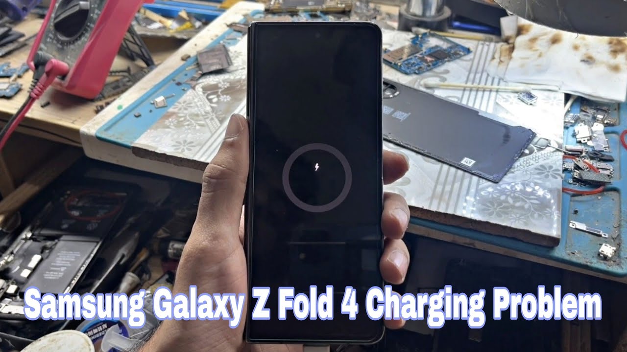 Samsung Galaxy Z Fold 4 charging Error/Problem Fix Charging Port
