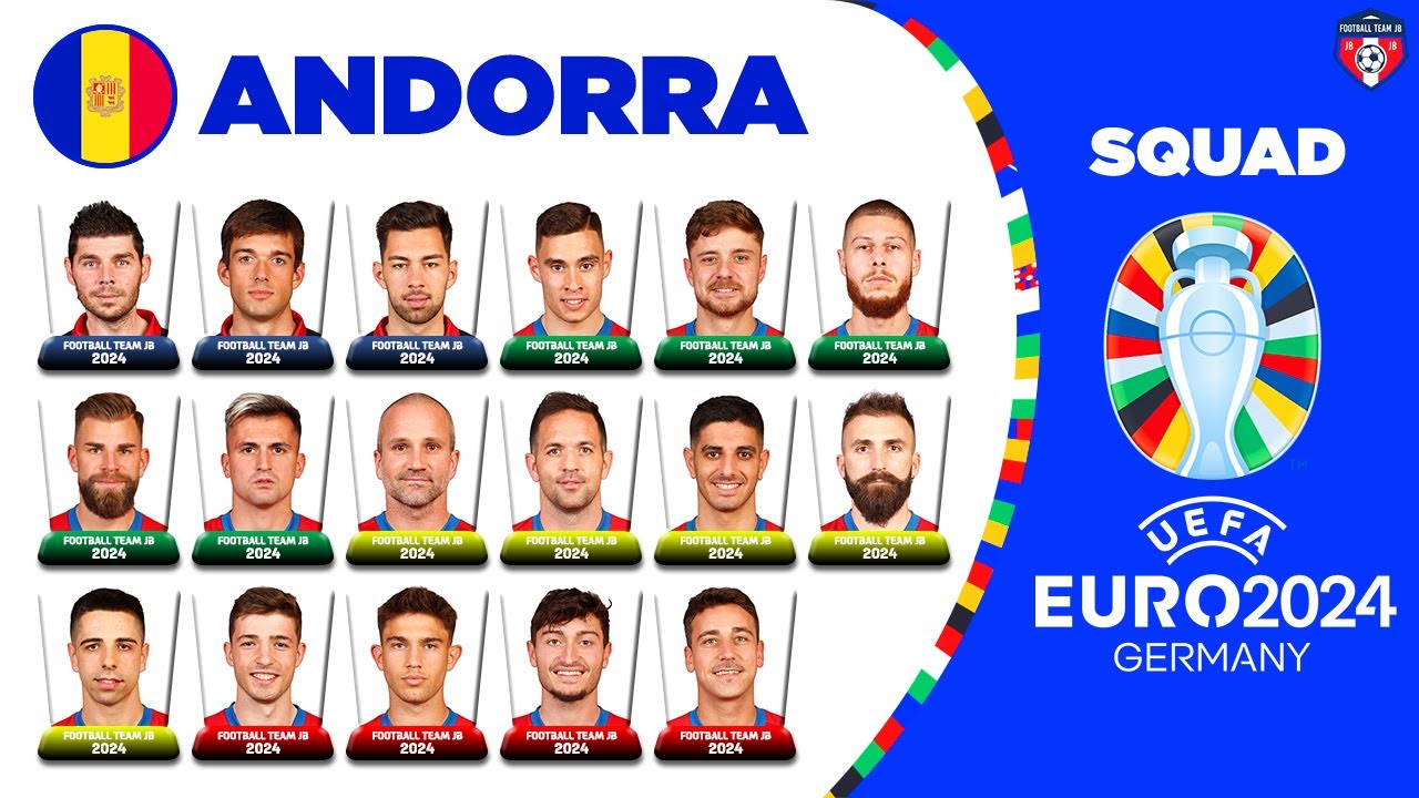ANDORRA SQUAD EURO 2024 QUALIFIERS UEFA EURO 2024 YouTube