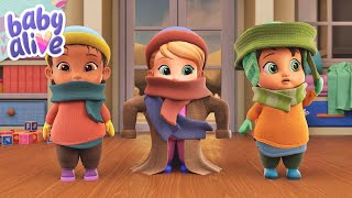 The Babies Snow Fight Day ☃ Baby Alive Official  Family Kids Cartoons