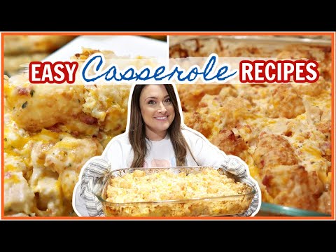 EASY CASSEROLE RECIPES 🥧| PICKY EATER FRIENDLY MEALS | DUMP AND GO!| Cook Clean And Repeat hqdefault