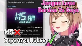 Arti Dari Judul Lagu 1:15-nya Risu Yang Sebenarnya【Ayunda Risu】
