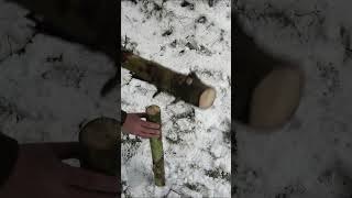 swedish torch cooking do it the simple way, #bushcraft #survival #camping #winterbushcraft