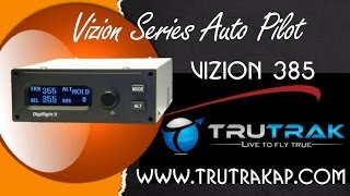 TRUTRAK autopilot, Trutrak Vizion 385 for light sport and experimental light sport aircraft.