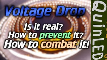 QuinLED: Combating LED voltage drop | LED Power Injection