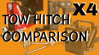 4 different tow hitches compared, we give you the answers so you don't have to stress COMPARISON