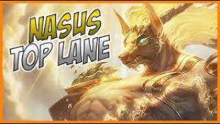 TR GRANDMASTER ELO TOP LANE NASUS GAMEPLAY