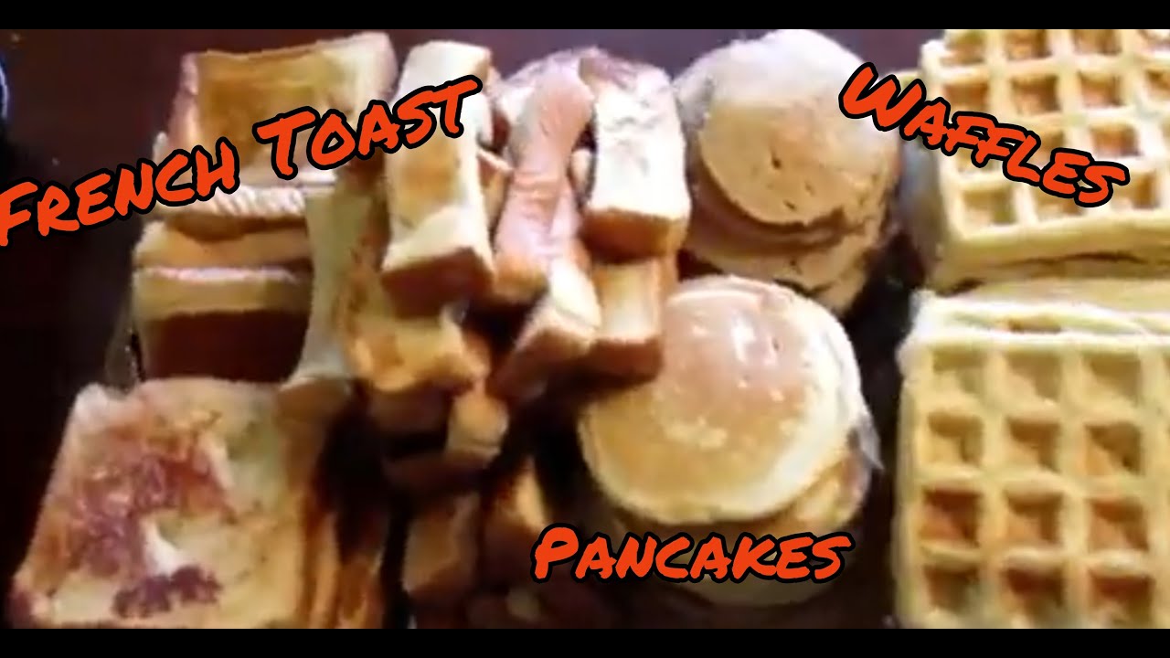 Making PANCAKES, WAFFLES, & FRENCH TOAST / FREEZER FOODS YouTube