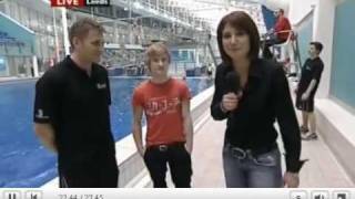 Jack Laugher Television interview BBC Look North