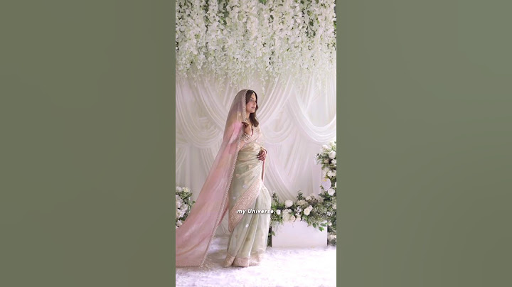 Hina got married in manishmalhotra saree #saree#indian#hinakhan#manishmalhotra#trending#wedding#yt