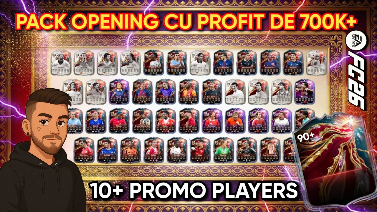 Prindem peste 10 jucatori din noua promotie in pack opening la EAFC26 !!
