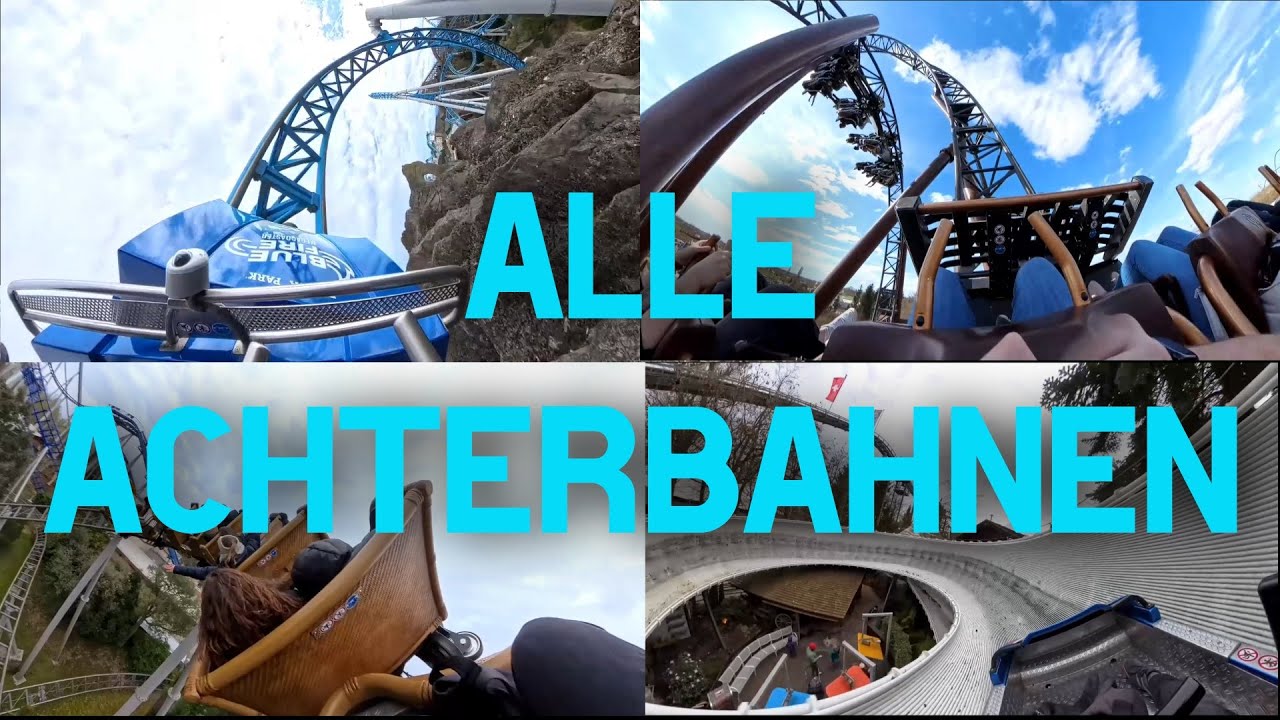 EUROPA-PARK 2025 - ALLE Achterbahnen aus der Mitfahrperspektive