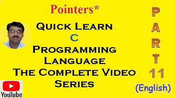 C Programming Language Part 11 | Introduction to Pointers | Pointers in C | Premn Arya