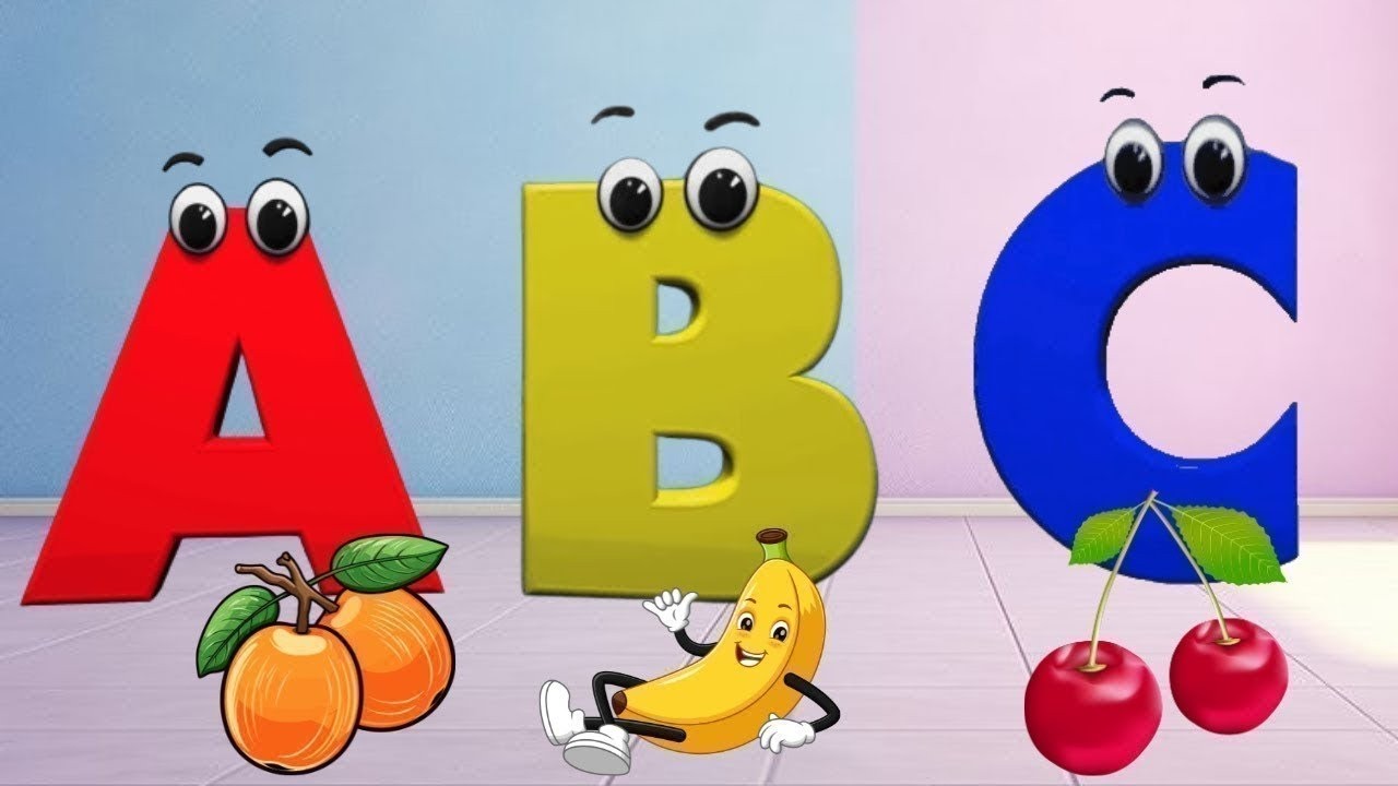 Phonics Song - ABC Fruits Song | A is for Apricot | Toddlers learning alphabet A to Z | ABC Song