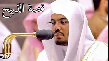 قصة الذبيح _ الذي ابكي فيها فضيلة الشيخ ياسر الدوسري _ تلاوه خاشعه ♡♡ آيات من سورة الصافات  ○