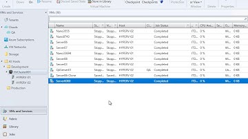 System Center 2016 Virtual Machine Manager Quick Start