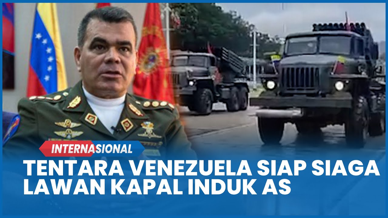 MEMANAS! 200.000 Tentara Venezuela Siap Siaga Lawan Kapal Induk AS di Karibia