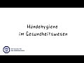 Händehygiene im Gesundheitswesen