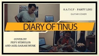 S.A.T.C.F - Party Line Guitar Cover Dual || with Agil Garasi Musik