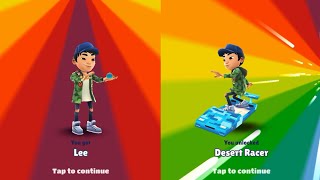 Subway Surfers Houston 2021 | Unlocking Lee and Desert Racer | Game Maker screenshot 4