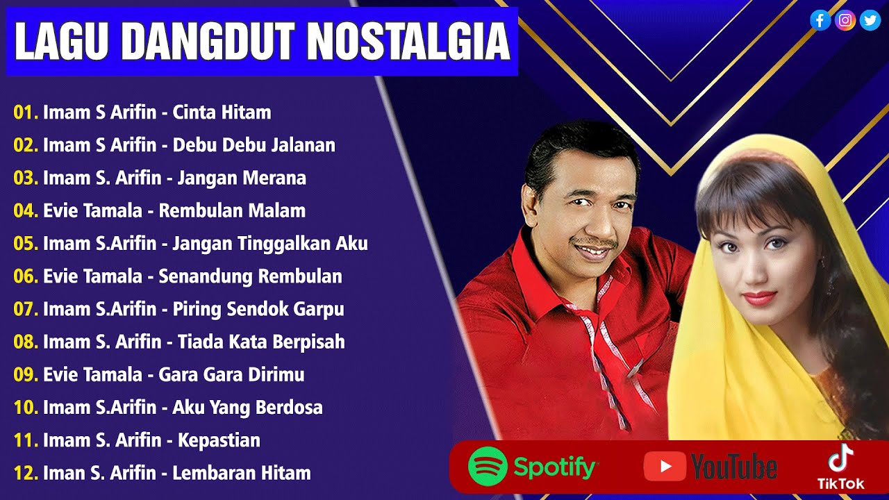 Full Album Dangdut Lawas Nostalgia Paling Dicari 🌳 Lagu Nostalgia 90an 🍒 Imam S Arifin, Evie Tamala