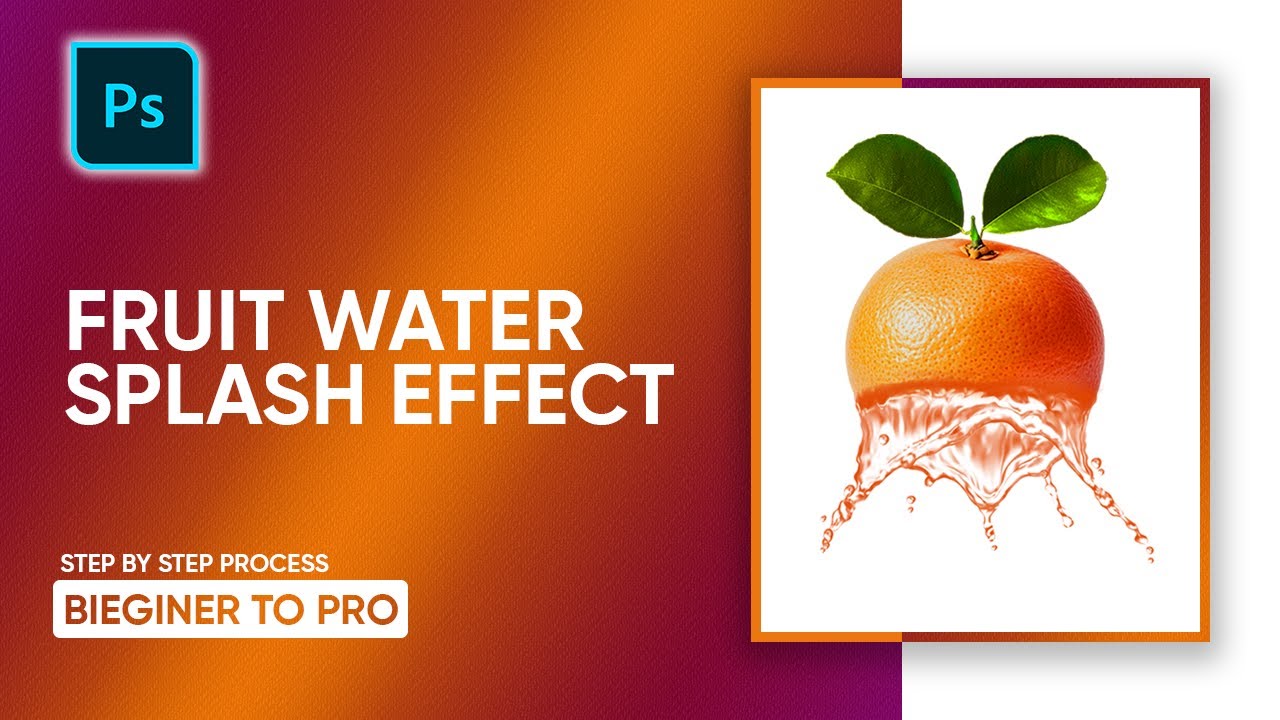How to create Water Splash Effect | Adobe illustrator