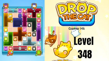 Drop The Cat Level 348 Walkthrough Solution 