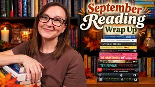September Reading Wrap Up 🍂 13 Books, Big Hits & a Few Disappointments