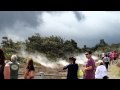 Standing on the rim of the kilauea volcano in hawaii 1