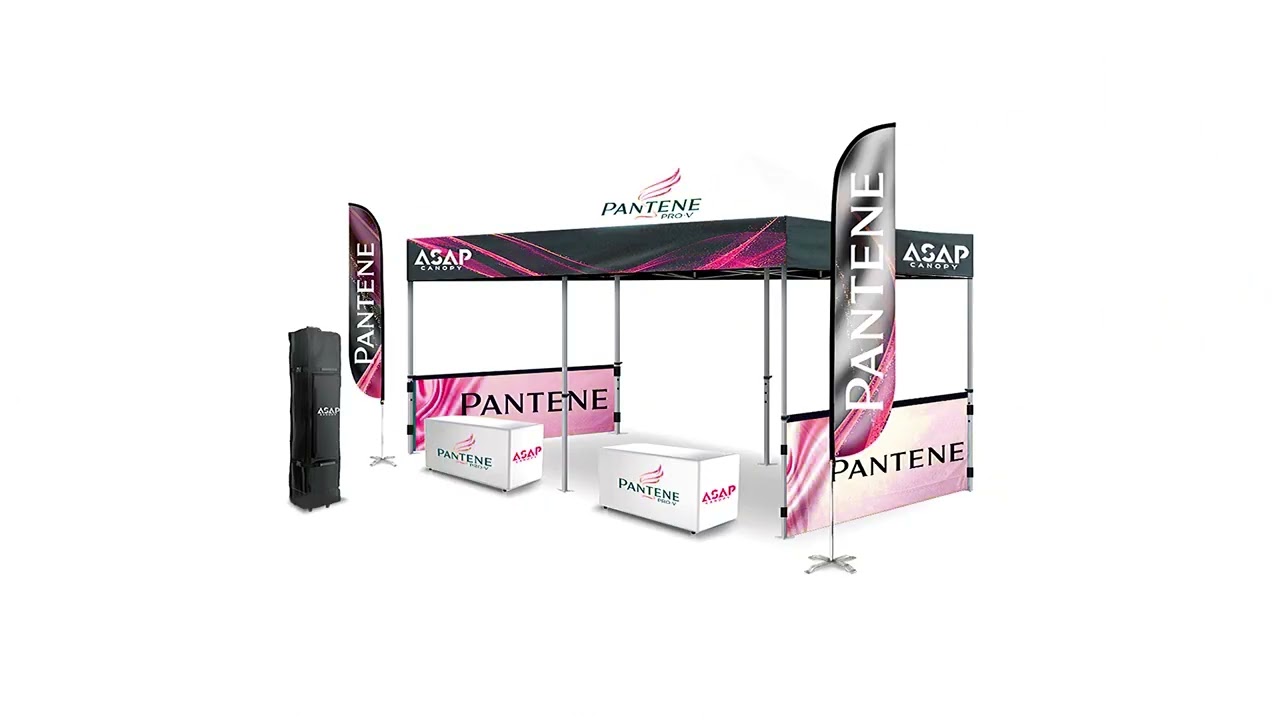 Logo Tent Canopy：10x20ft fireproof tent canopy