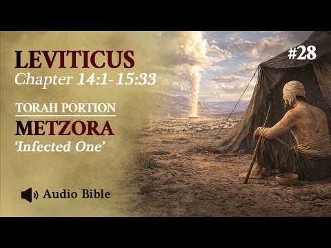 [Audio Bible] Torah Portion Metzora- Infected One | Leviticus 14:1-15:33