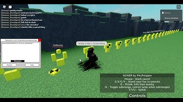 Script showcase roblox. episode 8.(Goner)
