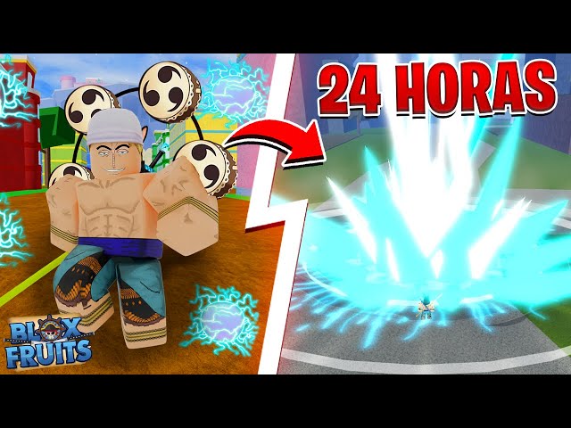 COMI A 𝙁𝙍𝙐𝙏𝘼 RUMBLE DO *ENEL* no BLOX FRUITS e ENCONTREI UMA FRUTA  LENDÁRIA NO MAPA 