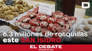 Las pastelerías madrileñas venderán 6,3 millones de rosquillas en mayo