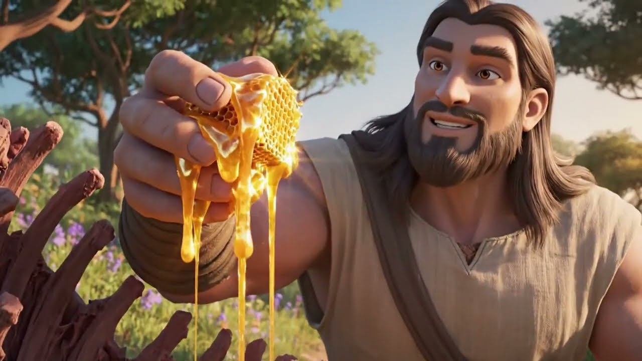 The Story of Samson  |  Animated Bible Movie | 3d 4k video 