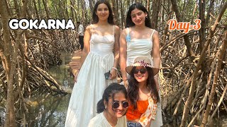 Day 3 Girls Trip in Gokarna 🌴 | Honnavar Boat Ride, Mangroves &amp; Murudeshwar | Back to Bangalore ✨