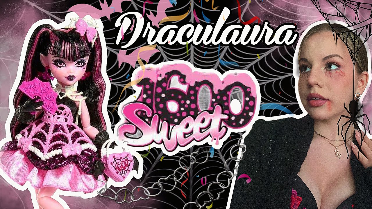 СЛАДКИЙ УЖАС 🎂💖 Обзор Draculaura Scary Sweet Birthday / Monster high