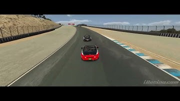 iRacing - Incident at End of Lap 1 - Is this my fault?