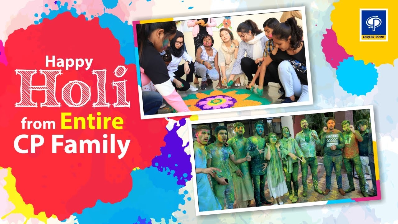 Happy Holi From Entire CP Family | Holi 2020 | Career Point Kota