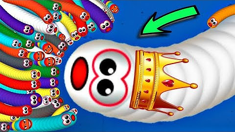 The big snake GamePlay worms zone.io 🪱  #viral #video 