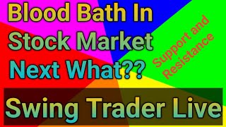 NHPC share latest news,Stock market crash next what, Swing Trader live, live question & answer,