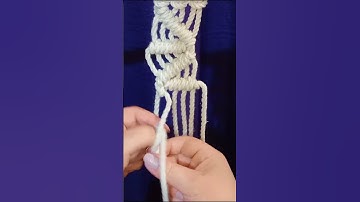 #macrametutorial #macramezigzaп #patternknot #diy #easymacrame #basicmacrame #macrameknots