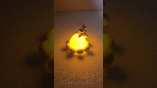 Turned a Bulb into a Cute Bunny Night Lamp 🐰✨