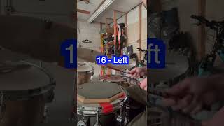 Marching Snare Drum Warm Up Exercise for Finger Speed and Control #shorts