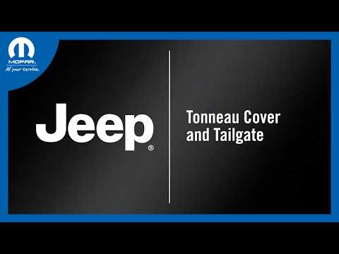 Tonneau Cover and Tailgate | How-To | 2027 Jeep Gladiator