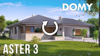 Projekt domu ASTER 3 - widok 360º