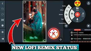How to make trending Whatsapp status video in kinemaster|kinemaster status video editing tutorial