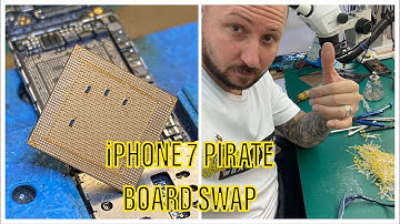 MASTERWORK - iPHONE 7 PIRATE BOARD SWAP WITH ONLY ONE EYE - CPU SWAP A10