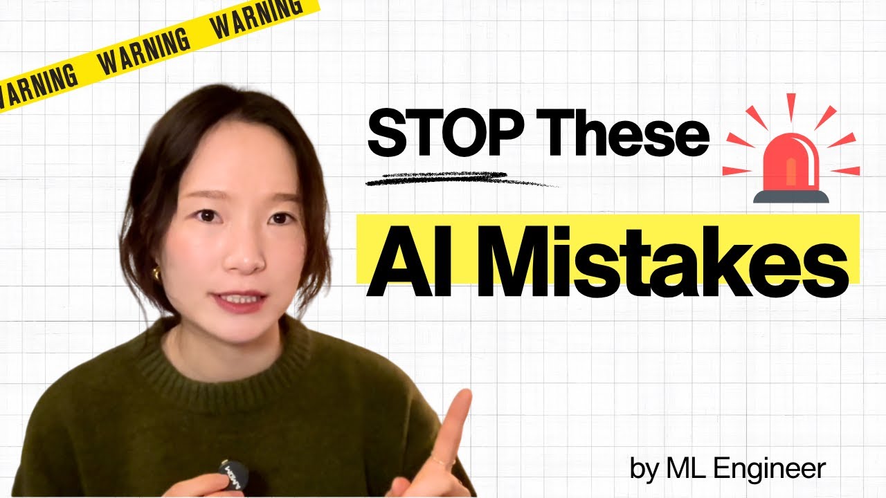 I See These 4 AI Mistakes Everywhere — Save Time & Money (by.ML Engineer)